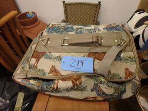Horse Wheeled Duffel