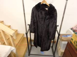 Full Length Black Mink