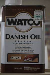 Finishing oil