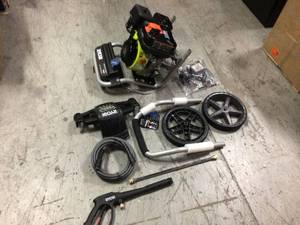 Ryobi 3200 PSI 2.5 GPM 212cc Gas Pressure Washer open box see pictures