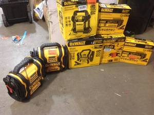 Lot of Assorted Dewalt Portable Power Station open box Customer Returns See Pictures