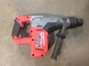 M18 FUEL 18-Volt Lithium-Ion Brushless Cordless 1-916 in. SDS-Max Rotary Hammer (Tool-Only) by Milwaukee in good condition  Customer Returns See Pictures
