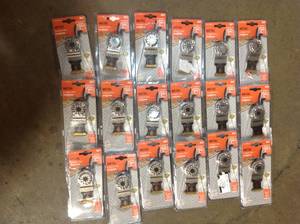 Lot of Starlock E-Cut metal Carbide Pro Blades assorted pkg of 1 and 3 Not used See Pictures