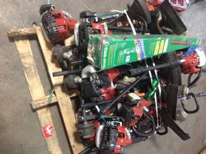 Lot of Assorted Trimmers and Power Tools Various Models and conditions See Pictures