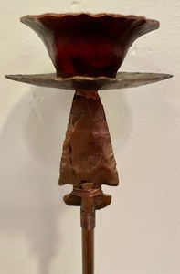 Western Themed Candle Holder