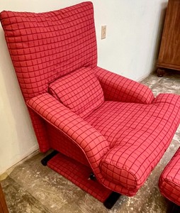 Cy Mann Designs Designers Collection Chair and Ottoman
