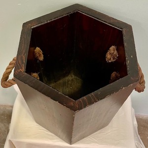Wooden Waste Basket