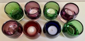 8 Votive Candle Holders