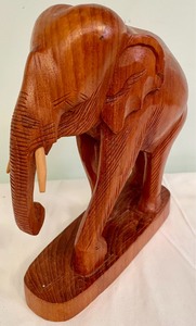 Wonderful Wooden Elephant Figurine