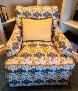 Beautiful Custom Upholstered Armchair