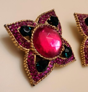 Jay Feinberg Rhinestone Earrings