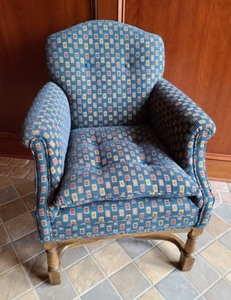 Custom Upholstered Armchair