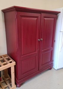 Painted Wood Cabinet by Hooker