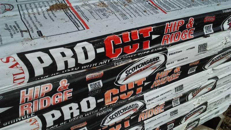 lot 136 image: Atlas Pro - Cut Hip & Ridge, Bundles 35 Pristina Heather