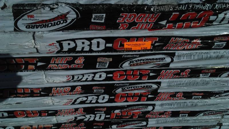 lot 138 image: Atlas Pro - Cut Hip & Ridge, Bundles 40 Black