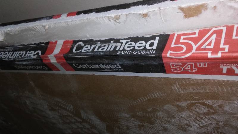 lot 36 image: Gypsum Board 58 in. X 54 in.  X 12 Foot (7)