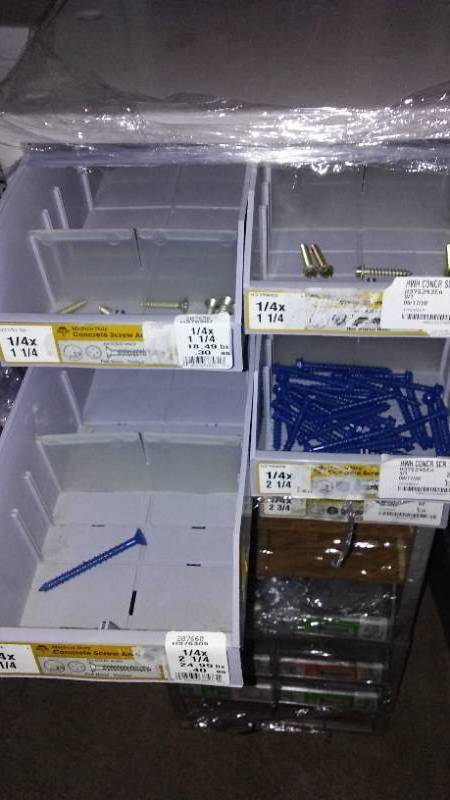 lot 627 image: Parts Bins and Contents (3)