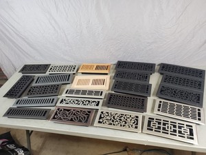 lot 37 image: 22 New Floor Register Vents  Grilles