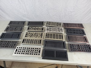 lot 38 image: 18 New Floor Register Vents  Grilles