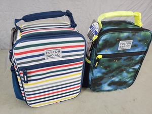 lot 49 image: 2 New Insulated Microban Lunch Boxes
