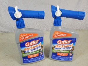 lot 53 image: 2 New Cutter Backyard Bug  Mosquito  Tick Control Spray