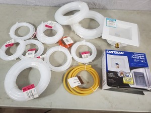 lot 59 image: Assorted Poly Tubing, Ice Maker Shut-Off Valves