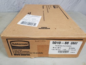 lot 69 image: New Case of 100 Garbage Bags 55 Gallon