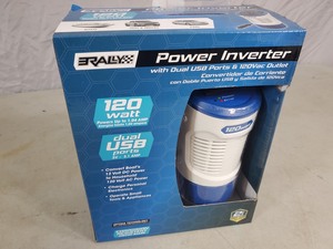 lot 79 image: New 120 Volt Power Inverter with USB Ports