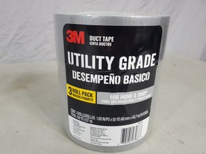lot 89 image: 3 New Rolls 3M Duct Tape