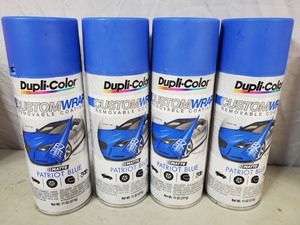 lot 93 image: 4 New Dupli-Color Plasti-Dip Custom Wrap Removable Coating
