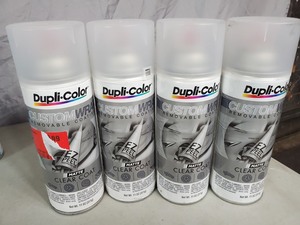 lot 96 image: 4 New Dupli-Color Plasti-Dip Custom Wrap Removable Coating