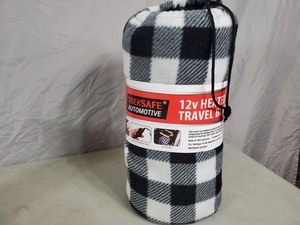 lot 97 image: New 12 volt Heated Blanket for Car
