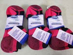 lot 105 image: 9 New Pairs Dr Scholls Cushioned Socks