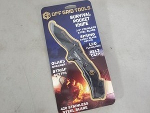 lot 124 image: New Survival Pocket Knife