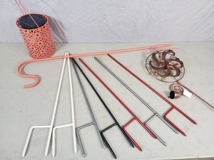 lot 126 image: New LED Garden Light, Garden Stands, Etc