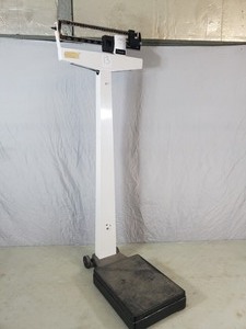 lot 129 image: 350 lb Mechanical Scale