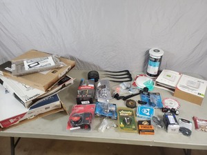 lot 148 image: Thermostats, Toilet Seats, Tools, Hardware, and More