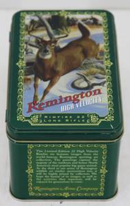 250 Remington .22long Bull Nose Shells in Metal Case