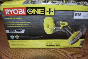 Ryobi 18v power scrubber