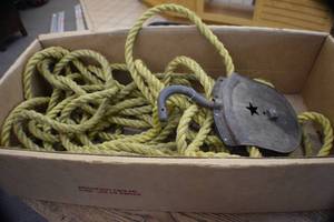 rope with pulley