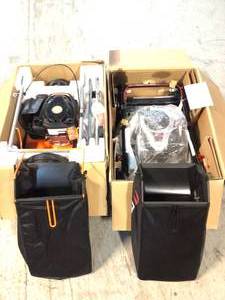 Lot of 2 21 in. 170cc OHV Walk Behind Gas Push Mower 3-in-1 Mulch, Side Discharge, and Rear Bag by YARDMAX Customer Returns See Pictures