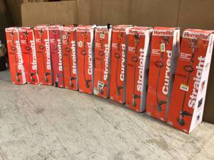 Lot of 11 2-Cycle 26 CC Curved Shaft Gas Trimmer Customer Returns See Pictures