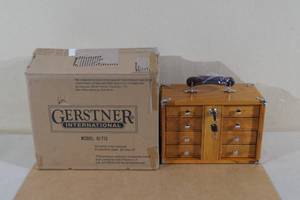 Unused Gerstner International GI-T12 Oak 4 Drawer Chest