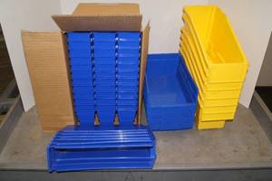 U-Line Plastic Shelf Organizer Bins