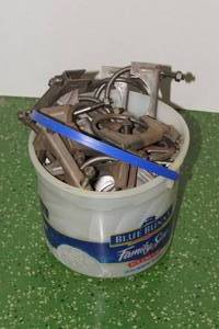 Bucket of U-Bolt Pipe Clamps