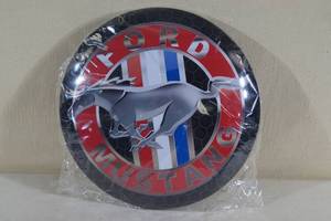 Unused Ford Mustang Domed Metal Sign - 16