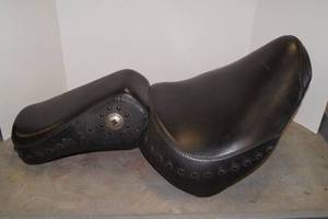 Harley Davidson Leather Motorcycle Seat