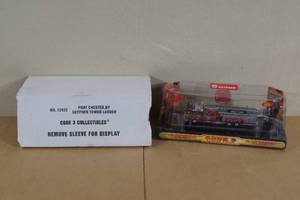 Code 3 Sutphen Tower Ladder Truck Die Cast Model - Port Chester, NY