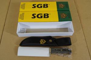 2 Puma SGB Buffalo Hunter 6817200M Fixed Blade Knives