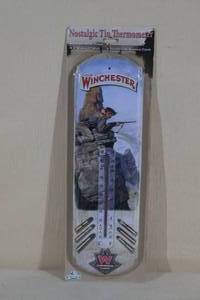 Vintage Look Winchester Tin Thermometer